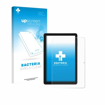 Front side of a product packaging with the brand logo upscreen. Next to it is the device Doogee T10W shown with the correspond