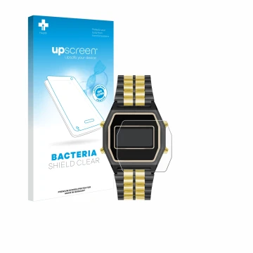 Front side of a product packaging with the brand logo upscreen. Next to it is the device Armitron Rubik shown with the corresp