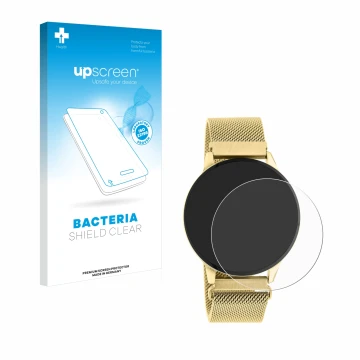 Front side of a product packaging with the brand logo upscreen. Next to it is the device Oozoo Q00121 shown with the correspon