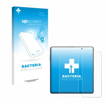 Front side of a product packaging with the brand logo upscreen. Next to it is the device Honor Magic V3 (inneres Display) show