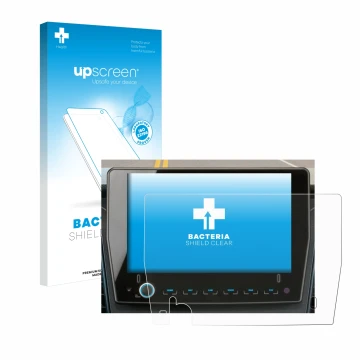 Front side of a product packaging with the brand logo upscreen. Next to it is the device Xzent F-285 shown with the correspond