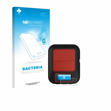 Front side of a product packaging with the brand logo upscreen. Next to it is the device Garmin inReach Messenger Plus shown w