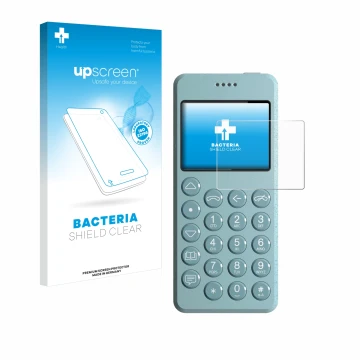 Front side of a product packaging with the brand logo upscreen. Next to it is the device Punkt MP02 shown with the correspondi