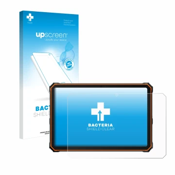 Front side of a product packaging with the brand logo upscreen. Next to it is the device Blackview Active 10 Pro 10.95