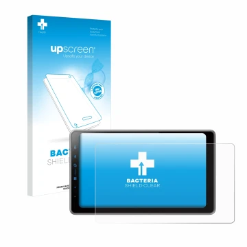 Front side of a product packaging with the brand logo upscreen. Next to it is the device Pioneer SPH-DA97DAB shown with the co