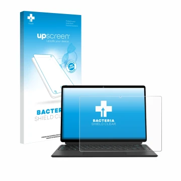 Front side of a product packaging with the brand logo upscreen. Next to it is the device Ninkear T40 2-in-1 shown with the cor