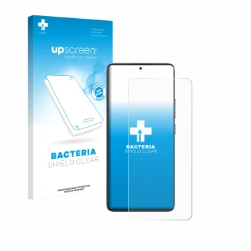 Front side of a product packaging with the brand logo upscreen. Next to it is the device Xiaomi Poco F7 Pro shown with the cor