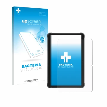 Front side of a product packaging with the brand logo upscreen. Next to it is the device Hotwav R8 shown with the correspondin