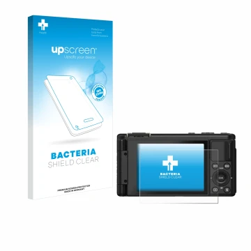 Front side of a product packaging with the brand logo upscreen. Next to it is the device Yashica City 200 shown with the corre
