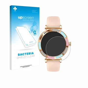 Front side of a product packaging with the brand logo upscreen. Next to it is the device Braidol Smartwatch 1.27
