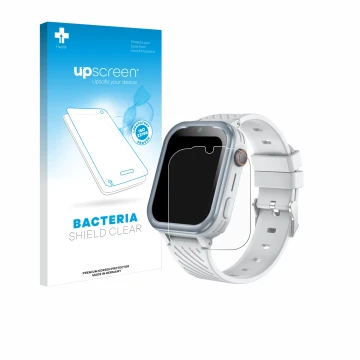 Front side of a product packaging with the brand logo upscreen. Next to it is the device DDIOYIUR Smartwatch shown with the co