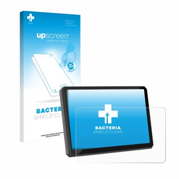 Front side of a product packaging with the brand logo upscreen. Next to it is the device Carpuride W502BS 5