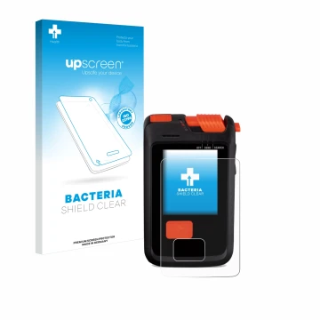 Front side of a product packaging with the brand logo upscreen. Next to it is the device Mammut Barryvox S2 shown with the cor