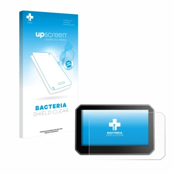 Front side of a product packaging with the brand logo upscreen. Next to it is the device Elegoo Centauri Carbon 4,3