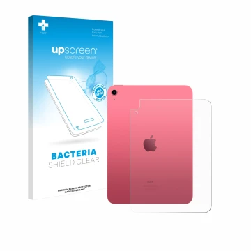 Front side of a product packaging with the brand logo upscreen. Next to it is the device Apple iPad A16 11