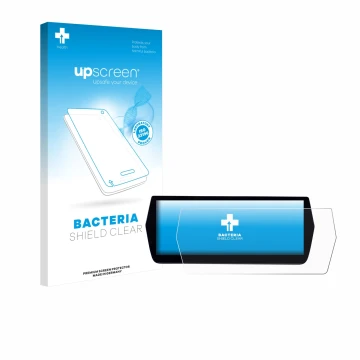 Front side of a product packaging with the brand logo upscreen. Next to it is the device MG ZS Hybrid+ shown with the correspo