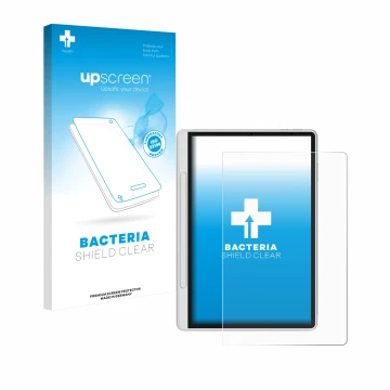 Front side of a product packaging with the brand logo upscreen. Next to it is the device XP-Pen Magic Note Pad shown with the 