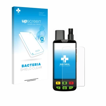 Front side of a product packaging with the brand logo upscreen. Next to it is the device Aduro Locit GPS shown with the corres