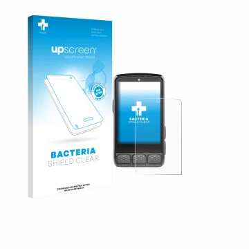 Front side of a product packaging with the brand logo upscreen. Next to it is the device Wahoo Elemnt Roam V3 shown with the c