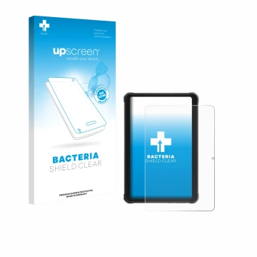 Front side of a product packaging with the brand logo upscreen. Next to it is the device Hotwav R10 Pro shown with the corresp