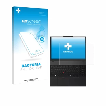 Front side of a product packaging with the brand logo upscreen. Next to it is the device Lenovo ThinkPad T16 Gen 4 shown with 