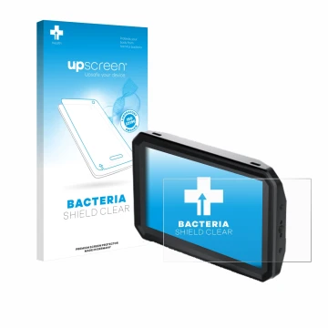 Front side of a product packaging with the brand logo upscreen. Next to it is the device Blackmagic Design Pyxis Monitor 5