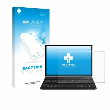 Front side of a product packaging with the brand logo upscreen. Next to it is the device DEERTiME E6 10.1