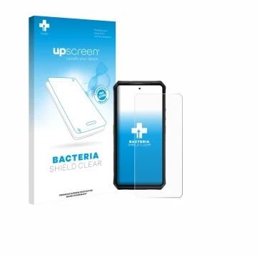Front side of a product packaging with the brand logo upscreen. Next to it is the device Ulefone Armor 28 Pro shown with the c