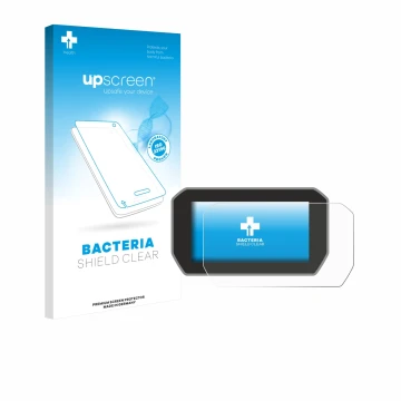 Front side of a product packaging with the brand logo upscreen. Next to it is the device Ducati V4 Rally (2024) shown with the