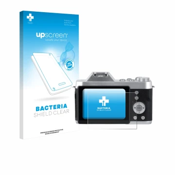 Front side of a product packaging with the brand logo upscreen. Next to it is the device Rollei Powerflex 10x Retro shown with