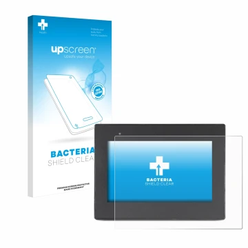 Front side of a product packaging with the brand logo upscreen. Next to it is the device Weintek cMT2078x shown with the corre