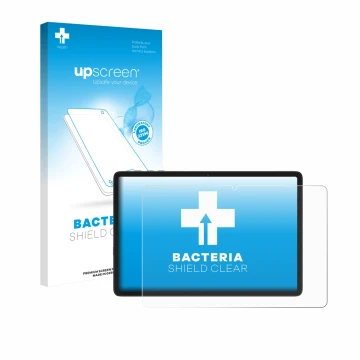 Front side of a product packaging with the brand logo upscreen. Next to it is the device Tabwee T20 10.1