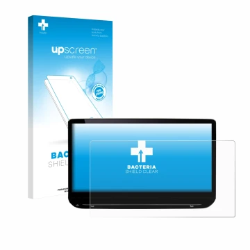 Front side of a product packaging with the brand logo upscreen. Next to it is the device Skoda Octavia Combi Selection 13