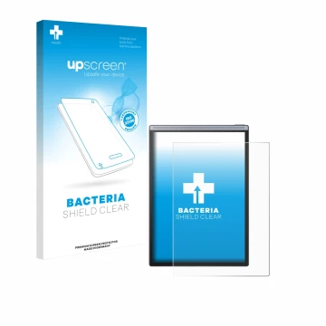 Front side of a product packaging with the brand logo upscreen. Next to it is the device iflytek Ainote Air 2 shown with the c