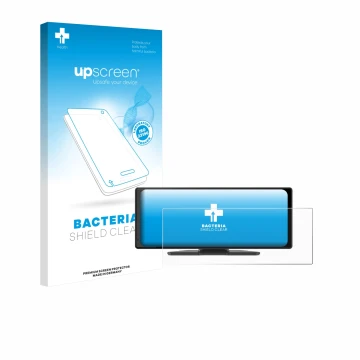 Front side of a product packaging with the brand logo upscreen. Next to it is the device Carpuride V92 10.26