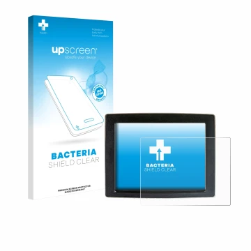 Front side of a product packaging with the brand logo upscreen. Next to it is the device John Deere GreenStar shown with the c