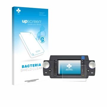 Front side of a product packaging with the brand logo upscreen. Next to it is the device ESU Ecos 50220 shown with the corresp