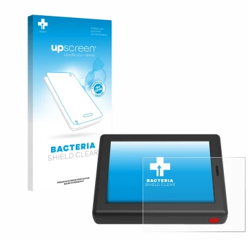 Front side of a product packaging with the brand logo upscreen. Next to it is the device XC Tracer Maxx III shown with the cor