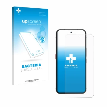 Front side of a product packaging with the brand logo upscreen. Next to it is the device Oukitel WP210 shown with the correspo