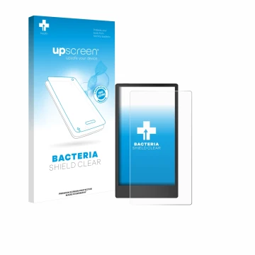 Front side of a product packaging with the brand logo upscreen. Next to it is the device reMarkable Paper Pro Move shown with 