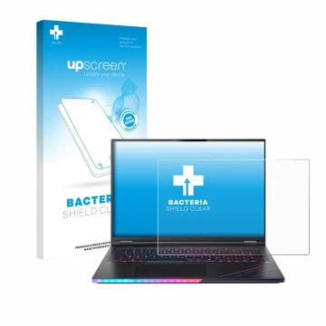 Front side of a product packaging with the brand logo upscreen. Next to it is the device Acer Predator Helios 18 AI PH18-73 sh