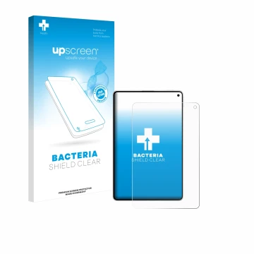 Front side of a product packaging with the brand logo upscreen. Next to it is the device Huawei MatePad Mini shown with the co