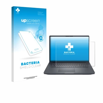 Front side of a product packaging with the brand logo upscreen. Next to it is the device Dell Pro Max 18 shown with the corres