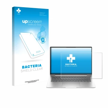 Front side of a product packaging with the brand logo upscreen. Next to it is the device HP EliteBook 655 G11 shown with the c