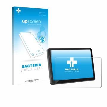 Front side of a product packaging with the brand logo upscreen. Next to it is the device Carpuride W502BS Pro 5