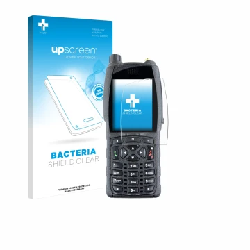 Front side of a product packaging with the brand logo upscreen. Next to it is the device Sepura SC2020 shown with the correspo