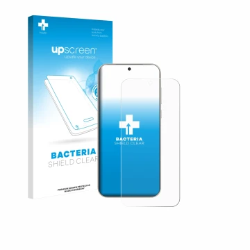 Front side of a product packaging with the brand logo upscreen. Next to it is the device OnePlus 15 shown with the correspondi