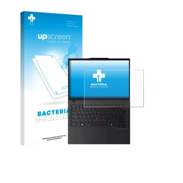 Front side of a product packaging with the brand logo upscreen. Next to it is the device Lenovo ThinkPad P14s Gen 6 14.5