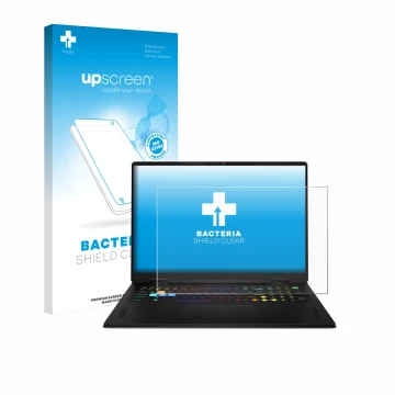 Front side of a product packaging with the brand logo upscreen. Next to it is the device MSI Vector A18 HX 2025 shown with the