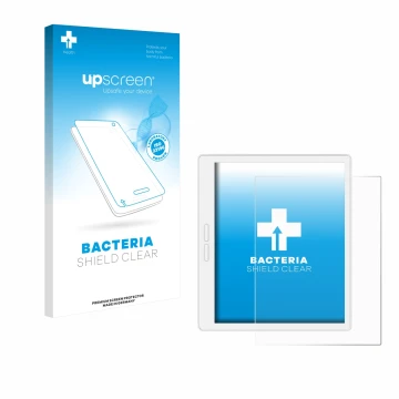 Front side of a product packaging with the brand logo upscreen. Next to it is the device Bigme B751C-S shown with the correspo